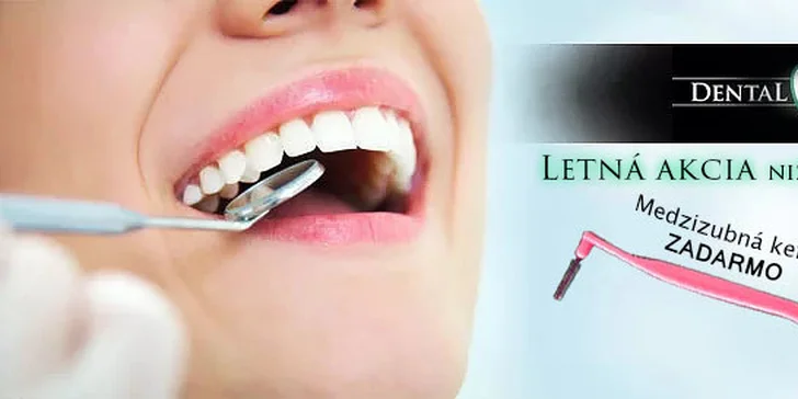Top ambulantná dentálna hygiena alebo bielenie zubov - letná akcia za super cenu!