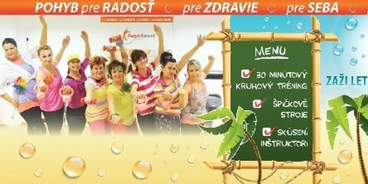 Kruhové cvičenie, ktoré vám vyformuje postavu