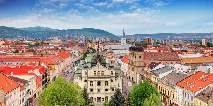 Romantický alebo biznis pobyt v Košice Hotel****