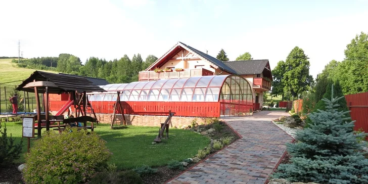 Wellness pobyt v penzióne Motýľ*** pri Bešeňovej. Dieťa do 12 rokov zadarmo!