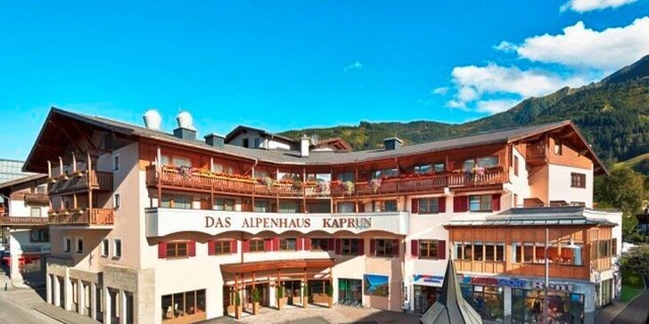 Pobyt na 3 dni pre 2 osoby s polpenziou v hoteli Alpenhaus Kaprun****, dieťa do 6 rokov zadarmo