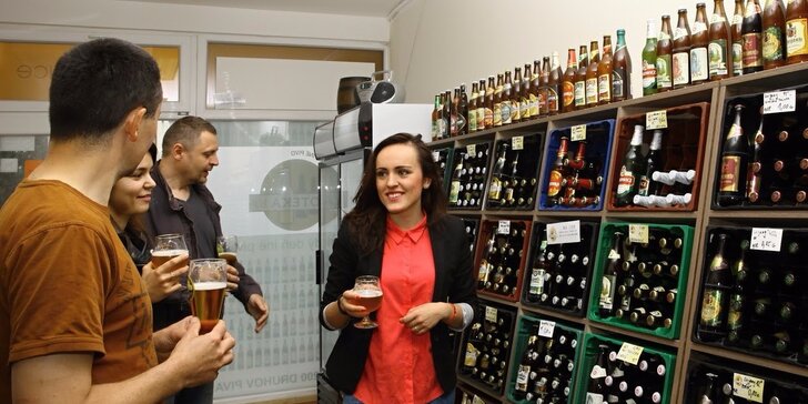 Voucher na nákup pív až z 200 druhov alebo ochutnávka piva Wywar spojená s výkladom