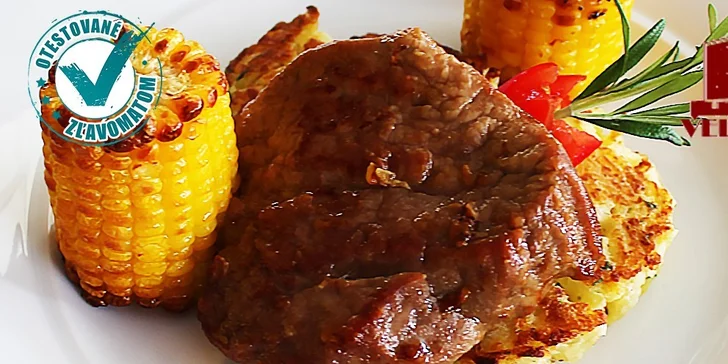 Gurmánske špeciality u Veľkého Batu: králičie stehno, hovädzí steak alebo ostriež