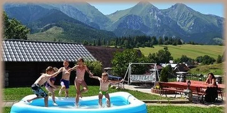 Rodinný pobyt pod Belianskymi Tatrami s vyhliadkovou jazdou v konskom záprahu