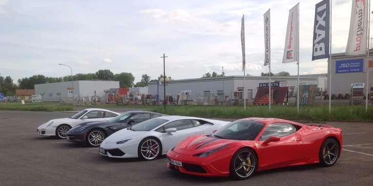 Precíťte dokonalý zážitok z jazdy na Lamborghini či Ferrari!