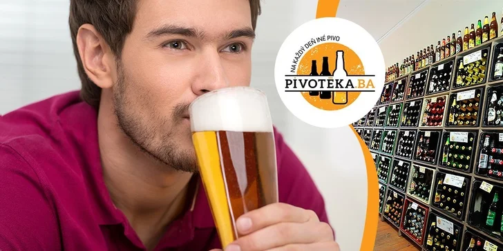 Voucher na nákup pív až z 200 druhov alebo ochutnávka piva Wywar spojená s výkladom