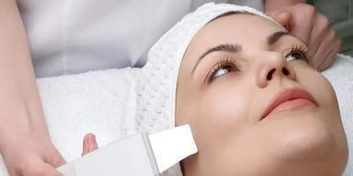 Hĺbkové čistenie pleti a ultrazvukový peeling