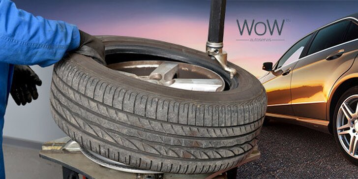 Prezutie pneumatík a kompletná vizuálna kontrola vozidla