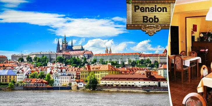 Príjemný pobyt pre 2 osoby v Hoteli BoB*** Praha