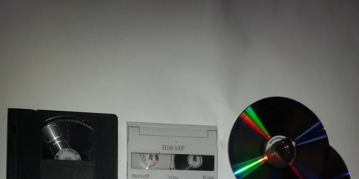 Prepis videokaziet VHS, Video8, Hi8, Digital8 na DVD