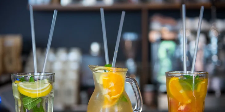 Limonády na prírodnej báze - 6 príchutí na výber!