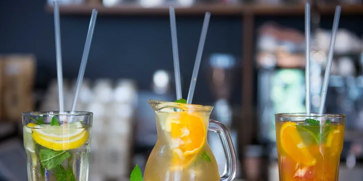 Limonády na prírodnej báze - 6 príchutí na výber!