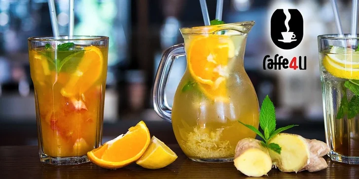 Limonády na prírodnej báze - 6 príchutí na výber!