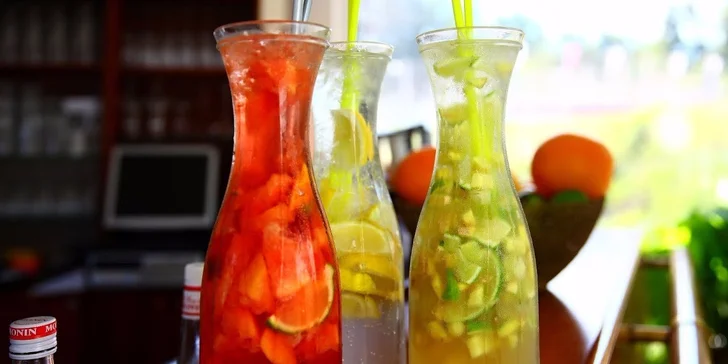 Vychutnajte si osviežujúce litrové limonády v kaviarni Loď Cafe