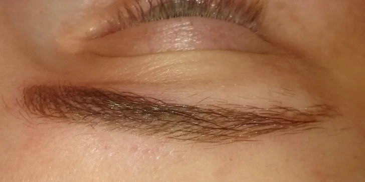 Permanentný make-up obočia, pier, očné linky alebo obočie čepieľkovou metódou