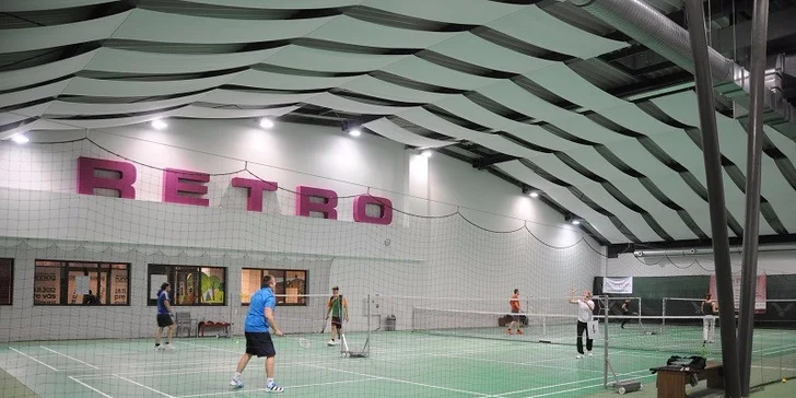 Permanentky na badminton a squash v RETRE
