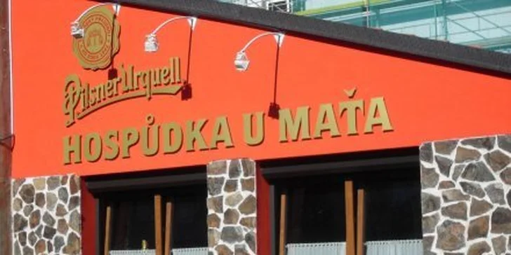 24,90 eur za kompletné kačacie menu pre 4 osoby! Prijmite pozvanie na kačacie hody do Hospůdky u Maťa, teraz so zľavou 50%!
