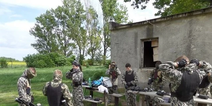 Nitriansky paintballový masaker pre minimálne 8 hráčov