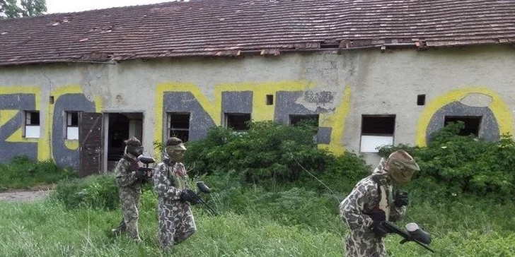 Nitriansky paintballový masaker pre minimálne 8 hráčov