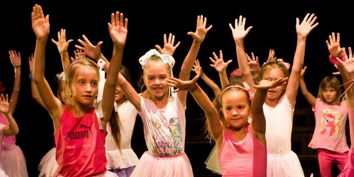 Denné tanečné tábory pre deti vo veku 4-5 rokov