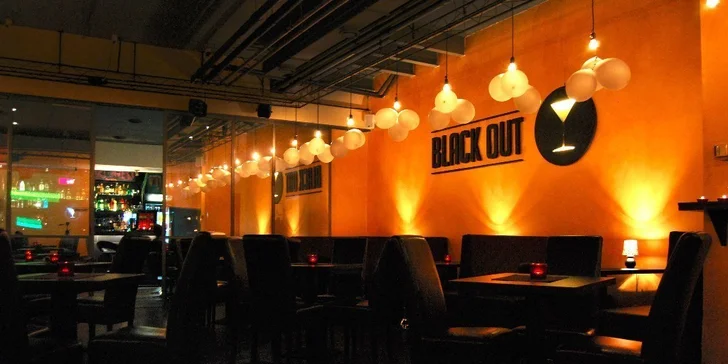 Pivo a rybacie pochúťky pre celú partiu v Black Out