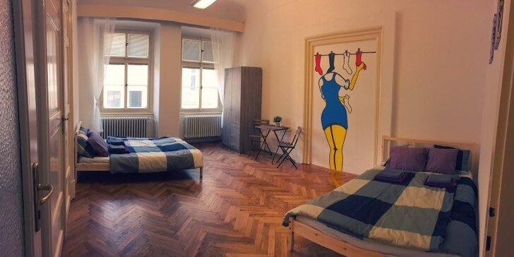 Pobyt v apartmáne priamo v historickom centre Prahy, bez stravy alebo s polpenziou s výhľadom na Vltavu