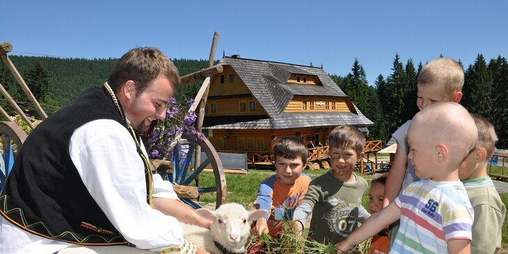 Obľúbená rodinná dovolenka v horskom prostredí na Orave, deti za zvýhodnené ceny!