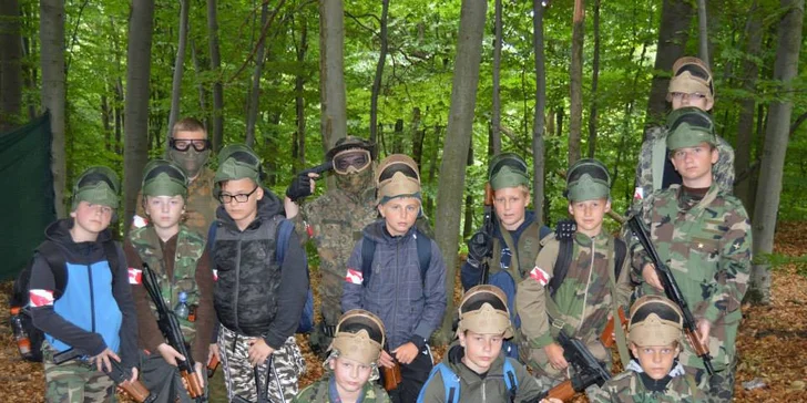 Airsoftový akčný tábor pre deti a mládež na 7 dní