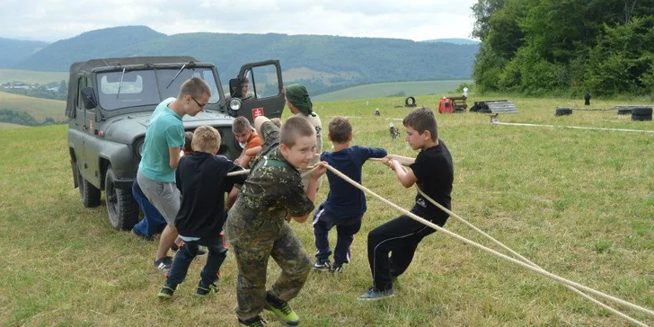 Airsoftový akčný tábor pre deti a mládež na 7 dní