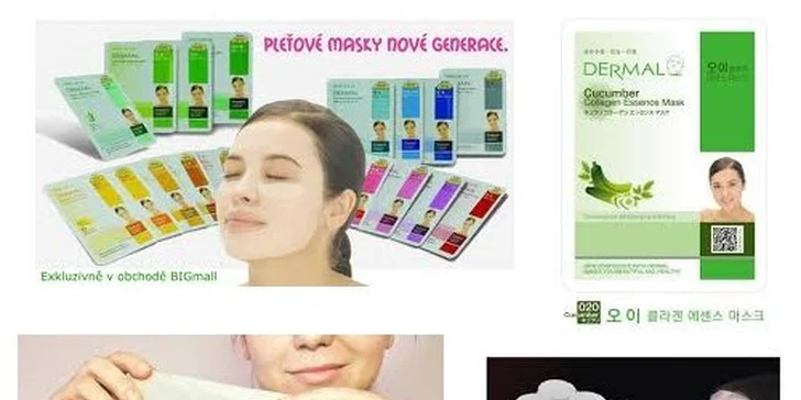 Ošetrenie pleti s hydratujúcimi plátovými maskami