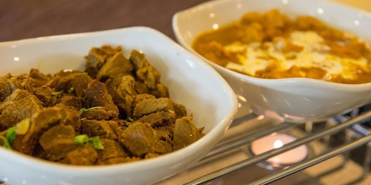 Indické menu v reštaurácii Maharadža aj s dovozom
