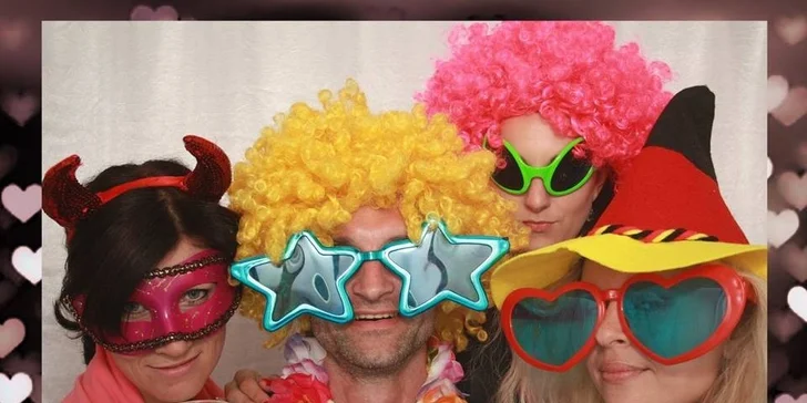 Kreatívne a zábavné fotky z každej party! FUTURE Fotobúdka