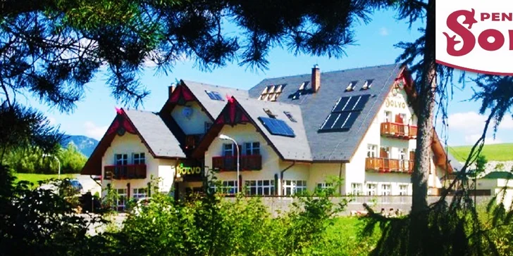 Wellness pobyt vo Vysokých Tatrách v Penzióne SOLVO*** + 2 deti zdarma