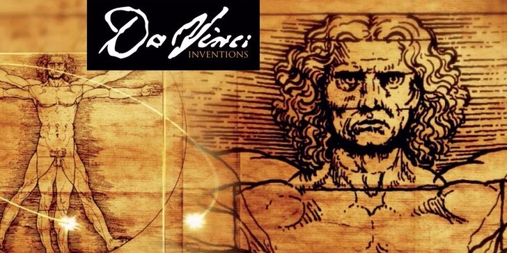 Vstupné na unikátnu výstavu Da Vinci vo Veľkej sále Lucerny, Praha
