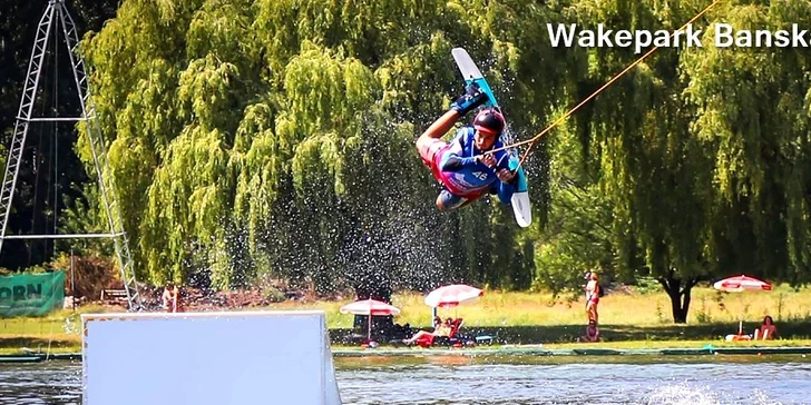 Sloboda a adrenalín! Wakeboarding v Banskej Bystrici