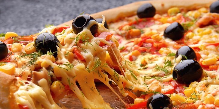 2 pizze presne podľa vašej individuálnej chuti až pred dvere