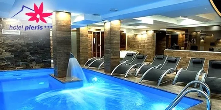 Luxusný pobyt v Hoteli PIERIS*** + celodenný vstup do wellness v Grand hoteli Permon****