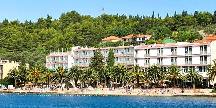 Dovolenka pre 2 osoby s All Inclusive Light v Chorvátskej Vela Luka na ostrove Korčula