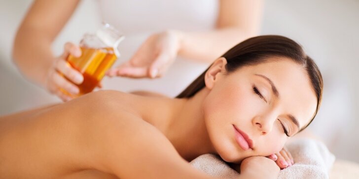 Aromaterapeutická masáž chrbta alebo tváre a antistresové masáže (nielen) pre manažérov