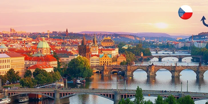 Jarná romantika na Vltave v boteli Racek