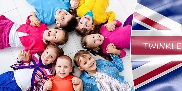 Týždenný anglický tábor pre deti vo veku 2,5 až 6 rokov