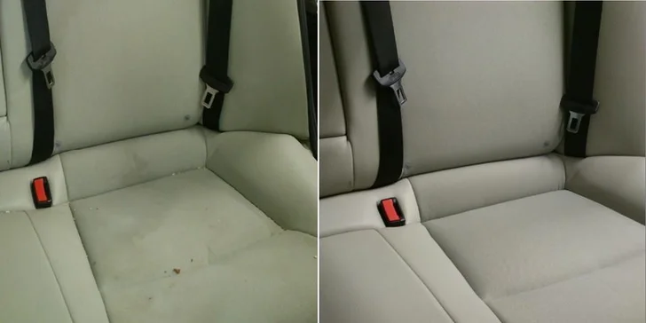 Tepovanie interiéru vozidla parou