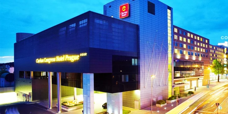 Luxusný Clarion Congress Hotel**** Prague, vstup do metra pod hotelom!