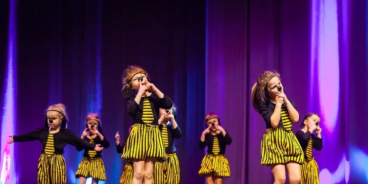 Tréningy showdance so zaverečným vystúpením pre deti od 4 do 15 rokov