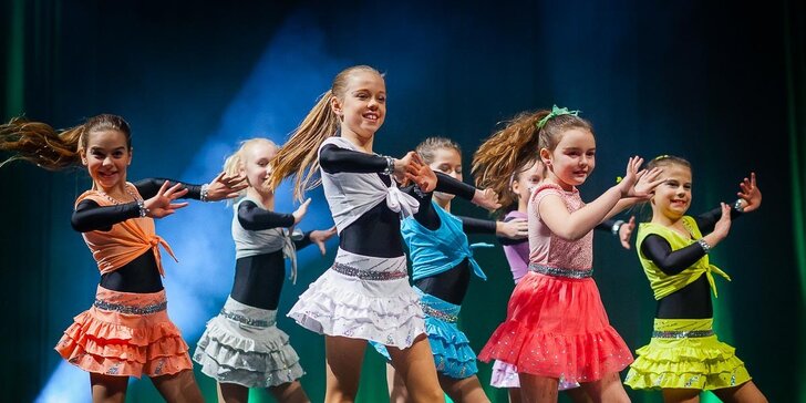 Tréningy showdance so zaverečným vystúpením pre deti od 4 do 15 rokov