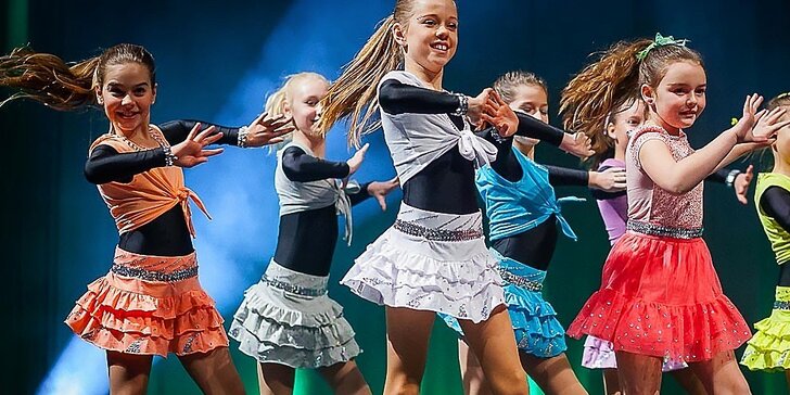 Tréningy showdance so zaverečným vystúpením pre deti od 4 do 15 rokov
