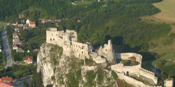 Vyhliadkový let Air chopperom ponad Trenčín a okolie