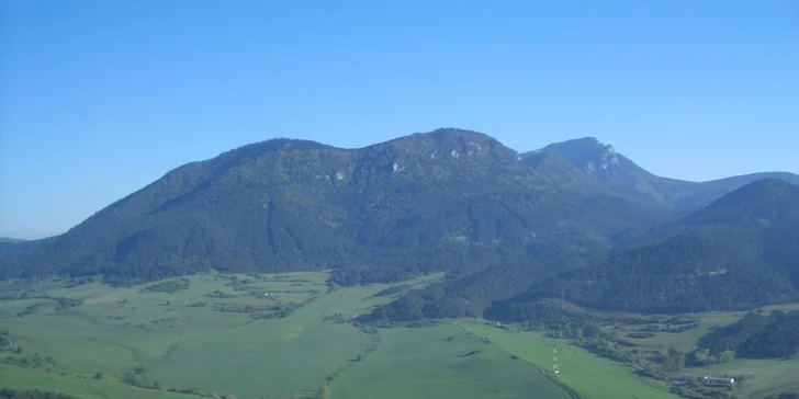 Vyhliadkový let Air chopperom ponad Trenčín a okolie