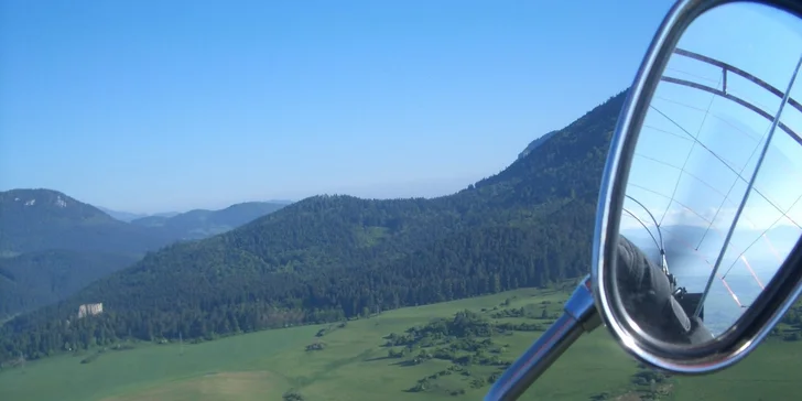 Vyhliadkový let Air chopperom ponad Trenčín a okolie