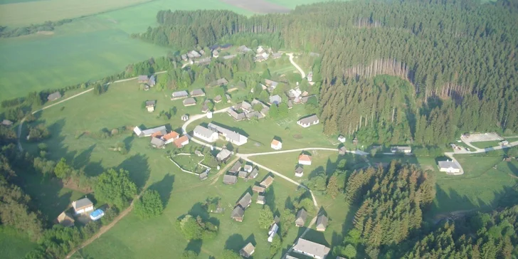 Vyhliadkový let Air chopperom ponad Trenčín a okolie